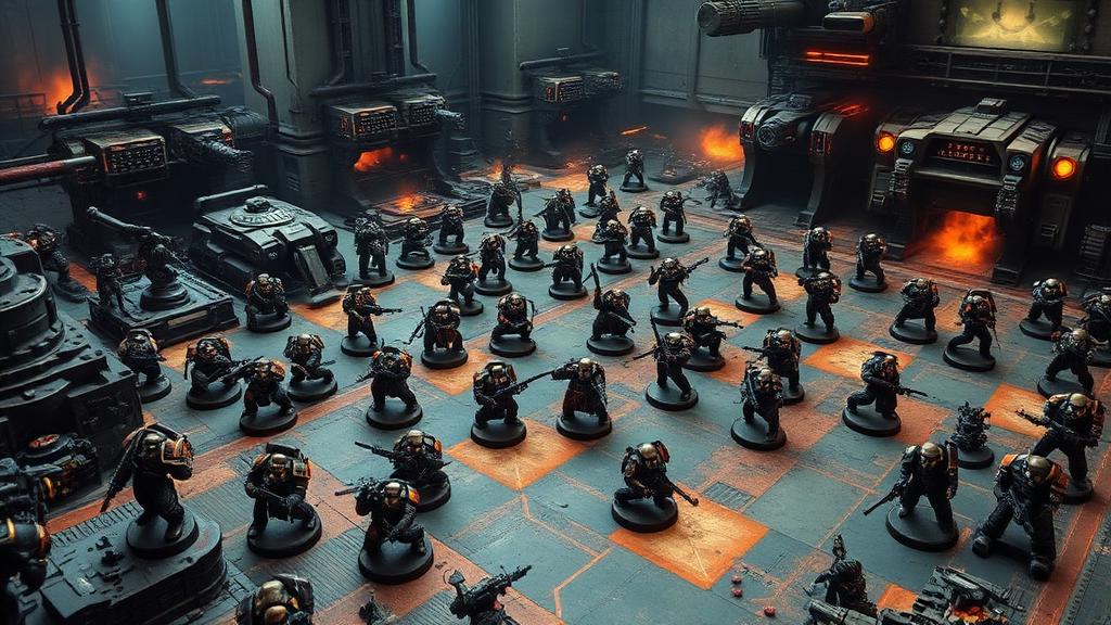 Custom Warhammer playmat and gaming mat design